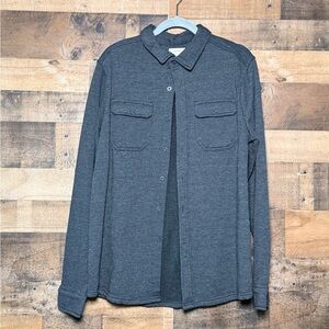 NEW NWOT 1897 Men's Black Flannel Button Down Shirt Medium M